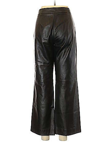 Armani Collezioni Leather Pants (view 2)