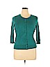 Halogen Green Cardigan Size XL (petite) - photo 1