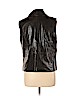 Erin London Black Faux Leather Jacket Size L (petite) - photo 2