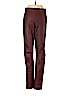 Theory 100% Leather Burgundy Leather Pants Size 4 - photo 1