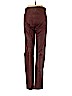 Theory 100% Leather Burgundy Leather Pants Size 4 - photo 2