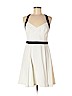 Trina Turk 100% Acetate White Casual Dress Size 8 - photo 1
