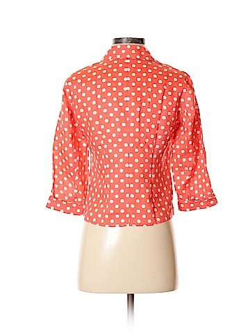 Talbots 3/4 Sleeve Button-Down Shirt (view 2)