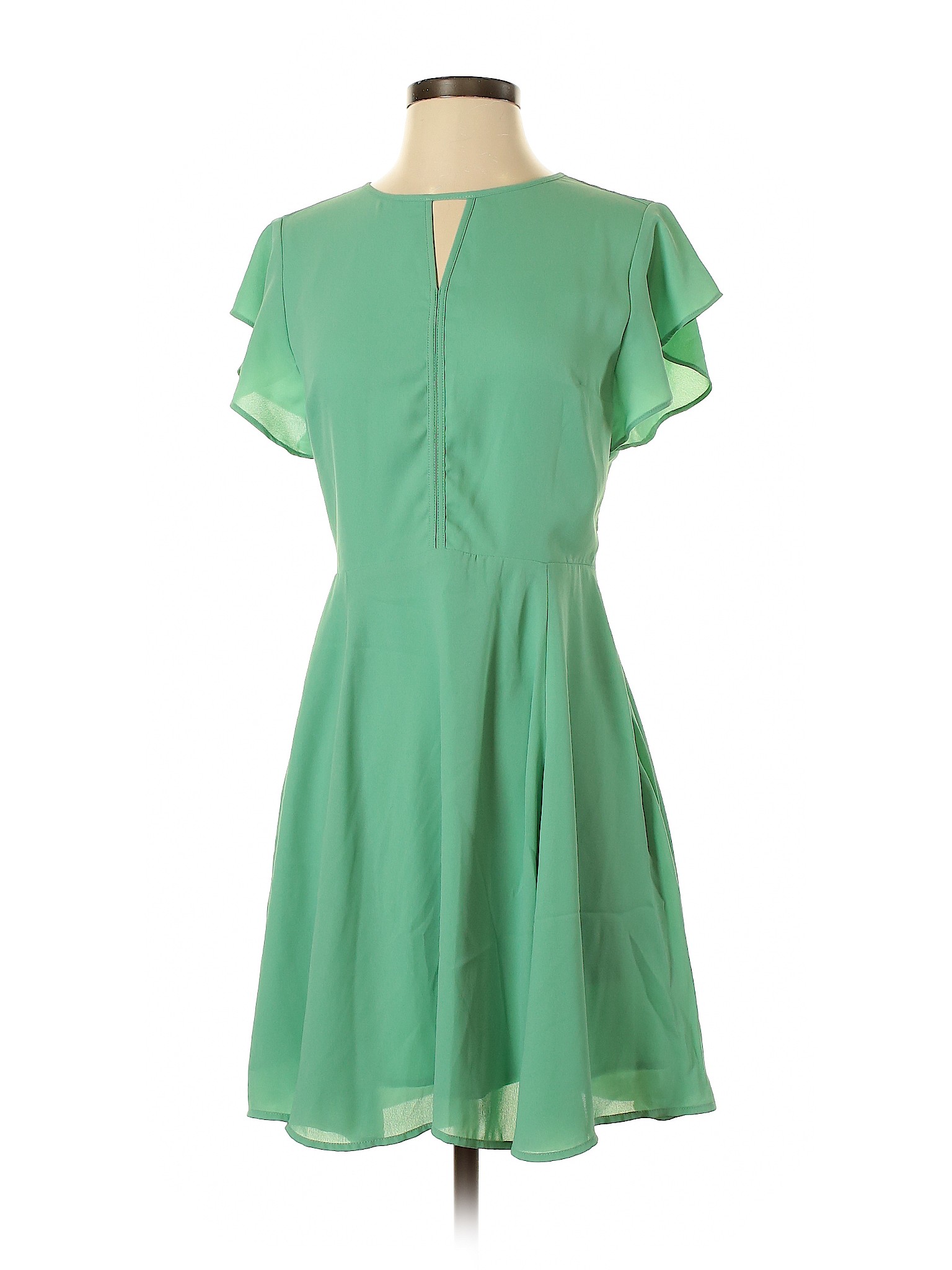 Banana Republic Factory Store Women Green Casual Dress 0 | eBay