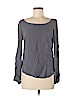 Splendid 100% Rayon Gray Long Sleeve T-Shirt Size M - photo 1