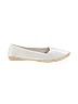 Twisted White Flats Size 6 - photo 1