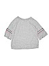 Arizona Jean Company Gray 3/4 Sleeve Top Size 16 - photo 1