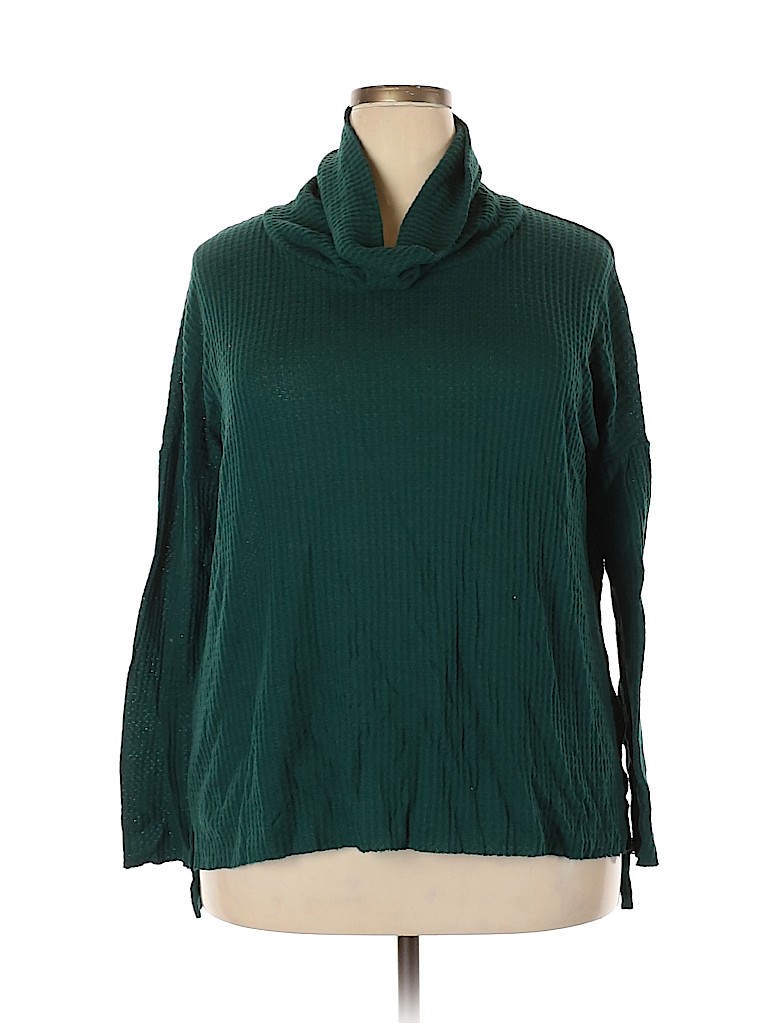 BP. Green Pullover Sweater Size 1X - photo 1