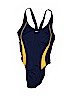 Nike Blue One Piece Swimsuit Size 10 - photo 1