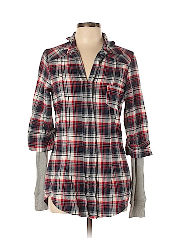 Splendid Long Sleeve Button-Down Shirt (view 1)