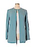 Lafayette 148 New York Blue Wool Coat Size 12 - photo 1