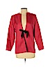 Mark Heister 100% Silk Red Silk Blazer Size S - photo 1