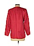 Mark Heister 100% Silk Red Silk Blazer Size S - photo 2