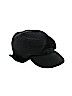 The Children's Place 100% Polyester Solid Black Winter Hat Size 7 - 8 - photo 1