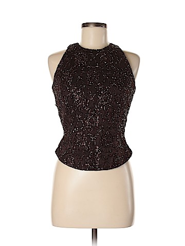 Carmen Marc Valvo Sleeveless Blouse (view 1)