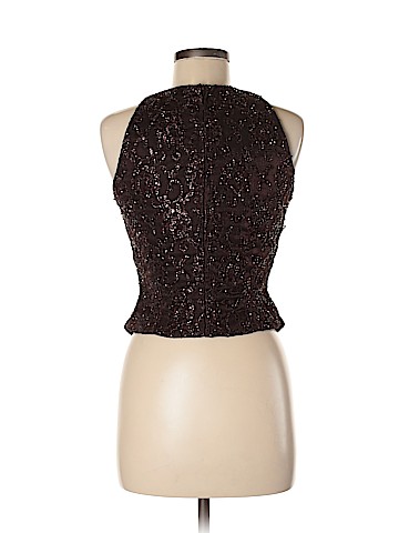 Carmen Marc Valvo Sleeveless Blouse (view 2)