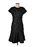 Marchesa Voyage Black Cocktail Dress Size 6 - photo 1