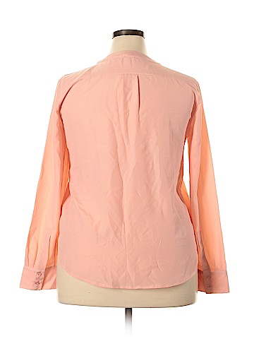 J. Crew Factory Store Long Sleeve Blouse (view 2)