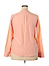 J. Crew Factory Store 100% Polyester Orange Long Sleeve Blouse Size XL - photo 2