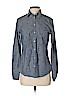 Banana Republic 100% Cotton Blue Long Sleeve Button-Down Shirt Size S - photo 1