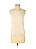 Theory Ivory Sleeveless Blouse Size S - photo 1