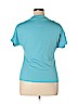 Doncaster Blue Short Sleeve Top Size L - photo 2