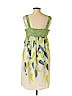 BCBGMAXAZRIA 100% Polyester Green Casual Dress Size L - photo 2