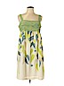 BCBGMAXAZRIA 100% Polyester Green Casual Dress Size L - photo 1