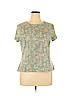 J.jill 100% Pima Cotton Green Short Sleeve T-Shirt Size XL - photo 1