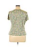J.jill 100% Pima Cotton Green Short Sleeve T-Shirt Size XL - photo 2