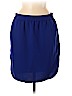 J. Crew Factory Store 100% Polyester Blue Casual Skirt Size 8 - photo 1