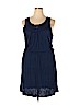 Old Navy 100% Rayon Blue Casual Dress Size XXL - photo 1