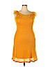 Jonathan Martin Yellow Casual Dress Size 14 - photo 1
