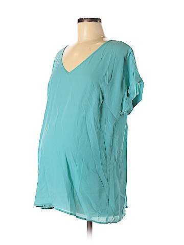 Motherhood Short Sleeve Blouse (view 1)