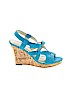 Cato Blue Wedges Size 7 - photo 1