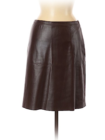 Ralph Lauren Collection Leather Skirt (view 1)