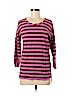 Hi-Line 100% Cotton Pink Long Sleeve T-Shirt Size M - photo 1