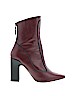 Fabrizio Viti 100% Leather Burgundy Ankle Boots Size EU 38 1/2 - photo 1