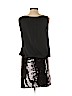 DKNY 100% Polyester Black Cocktail Dress Size M - photo 2