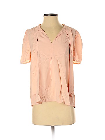 Ann Taylor Short Sleeve Blouse (view 1)
