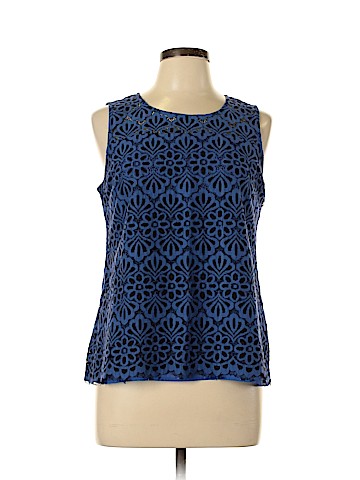 Skies Are Blue Sleeveless Blouse (view 1)