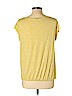 Ann Taylor LOFT Yellow Sleeveless Top Size L (petite) - photo 2