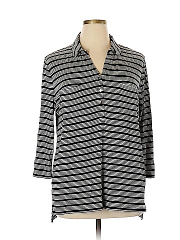 Ann Taylor Factory Long Sleeve Button-Down Shirt (view 1)