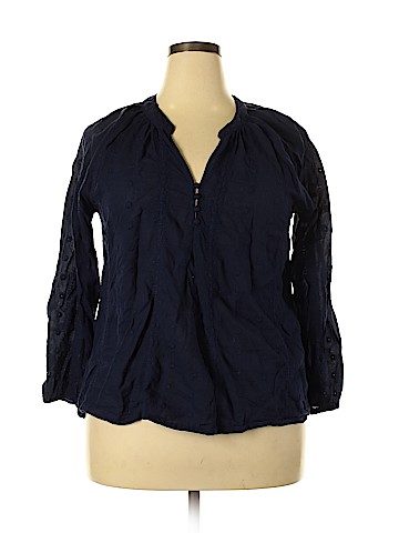 Nine 1 Eight Long Sleeve Blouse (view 1)