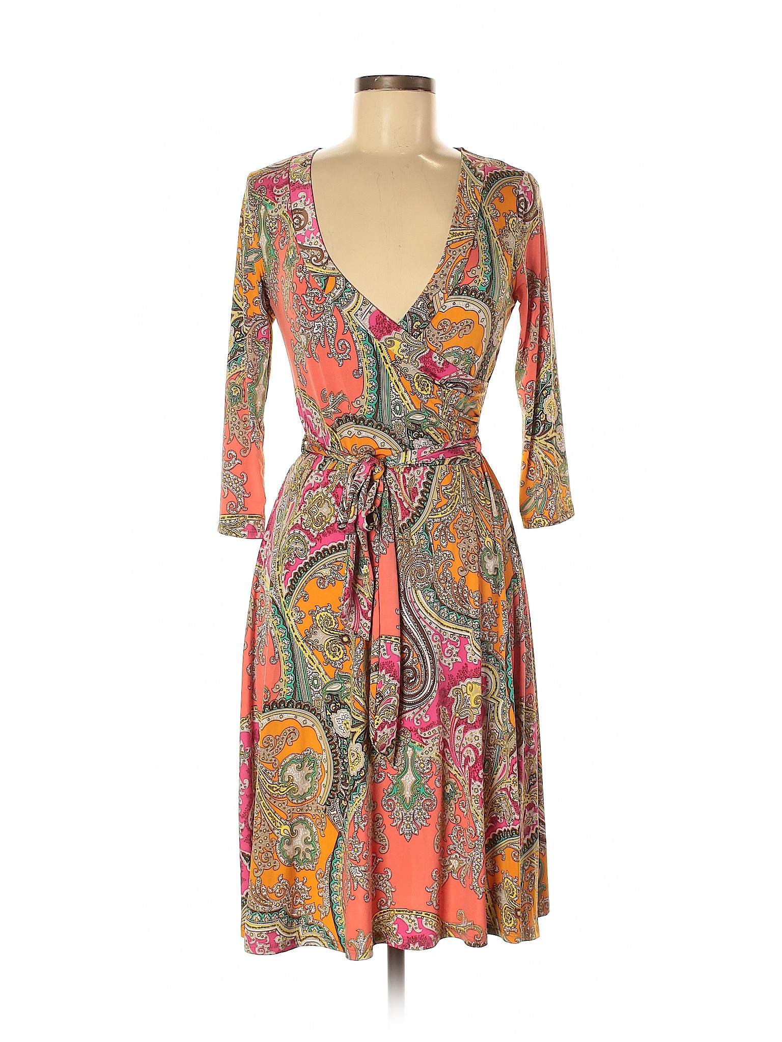 Janette Fashion John 3:16 Women Orange Casual Dress S | eBay