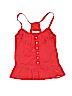 Abercrombie 100% Polyester Pink Sleeveless Blouse Size L (youth) - photo 1