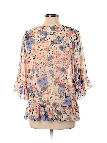 Eyeshadow Short Sleeve Blouse (view 2)