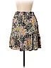 Ann Taylor LOFT 100% Polyester Blue Casual Skirt Size L - photo 2