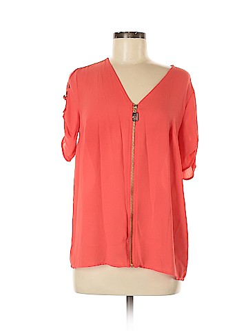 MICHAEL Michael Kors Short Sleeve Blouse (view 1)