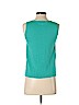 Ann Taylor LOFT Teal Sleeveless Blouse Size S (petite) - photo 2